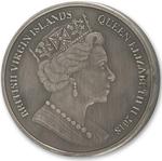 Silver Two Ounces 2018 Pegasus Antique: Photo 2018 BVI Pegasus 2-oz Antiqued Silver / thumbnail