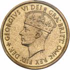 Two Shillings, Nickel Brass: Photo British West Africa 1949-KN 2 shillings