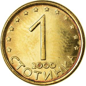 Bulgaria / One Stotinka 2000 - reverse photo