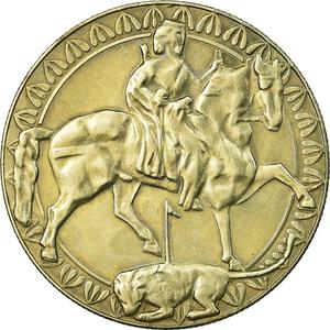 Bulgaria / Two Leva 1981 Madara Horseman - obverse photo