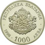 One Thousand Leva 1998 BTA: Photo Coin, Bulgaria, One Thousand Leva 1998 BTA / thumbnail