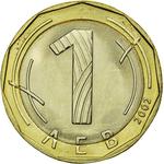 One Lev 2002: Photo Coin, Bulgaria, One Lev 2002 / thumbnail