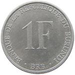 One Franc 1976: Photo Coin, Burundi, One Franc 1976 / thumbnail