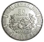 Fifty Francs 2006: Photo Coin, Economic and Monetary Community of Central Africa, Fifty Francs 2006 / thumbnail