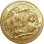 Gold Ounce 2024 Lost Tigers of Cambodia: Photo Lost Tigers of Cambodia 2024 1 oz Gold Bullion Coin - Cambodia / thumbnail
