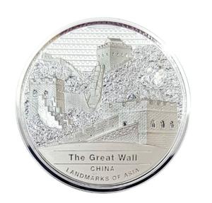 Cambodia / Silver Two Ounces 2022 Great Wall of China - reverse photo