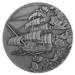 Silver Two Ounces 2020 Templar's Treasure: Photo Coin, Cameroon, Silver Two Ounces 2020 Templar's Treasure / thumbnail
