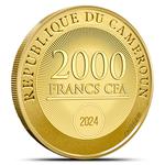Gold Half Gram 2024 Welcome to the World: Photo Coin, Cameroon, Gold Half Gram 2024 Welcome to the World / thumbnail