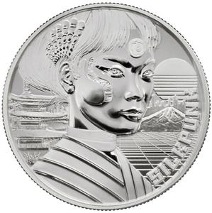 Cameroon / Silver Ounce 2024 The Punk Universe - Silkpunk - reverse photo
