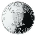 Silver Ounce 2021 Success in Your Hands: Photo Coin, Cameroon, Silver Ounce 2021 Success in Your Hands / thumbnail