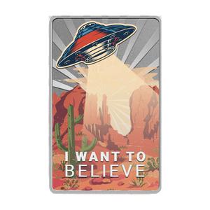 Cameroon / Silver Ounce 2023 I Want To Believe - reverse photo