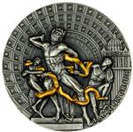 Silver Two Ounces 2020 Laocoon Group: Photo Coin, Cameroon, Silver Two Ounces 2020 Laocoon Group / thumbnail