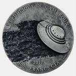 Silver Three Ounces 2017 Roswell Incident: Photo Coin, Cameroon, Silver Three Ounces 2017 DC Comics - Superman / thumbnail