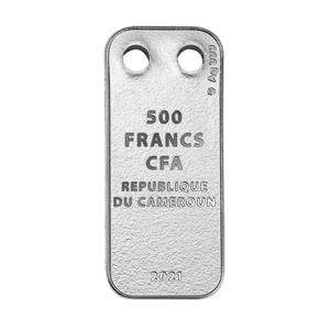 Cameroon / Silver Ten Grams 2021 Year of the Ox Pendant - obverse photo