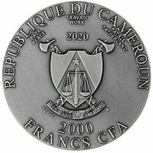 Cameroon / Silver Two Ounces 2020 Evil - obverse photo