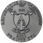 Silver Two Ounces 2020 Evil: Photo Coin, Cameroon, Silver Two Ounces 2020 Evil / thumbnail