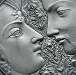 Silver Three Ounces 2019 Kama Sutra: Photo Coin, Cameroon, Silver Three Ounces 2019 Kama Sutra / thumbnail