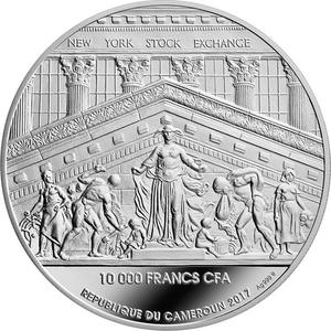 Cameroon / Ten Thousand Francs 2017 NYSE - obverse photo