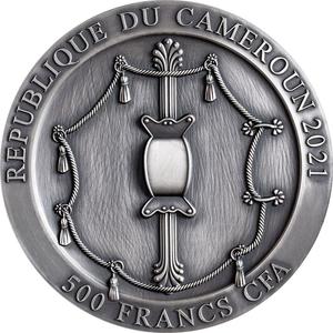 Cameroon / Silver Half Ounce 2021 Spartan Hoplite - obverse photo