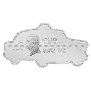 Cameroon / Silver Ounce 2024 NYC Taxi - obverse photo