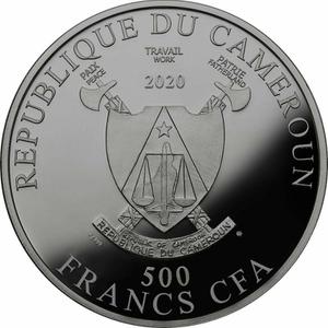 Cameroon / Silver Ten Grams 2020 Year of the Rat - obverse photo
