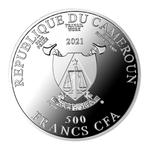 Five Hundred Francs 2021 Lucky Hours: Photo Coin, Cameroon, Five Hundred Francs 2021 Lucky Hours / thumbnail
