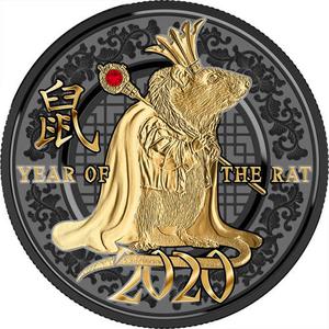 Cameroon / Five Hundred Francs 2020 Year of the Rat - reverse photo