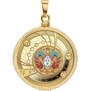 Cameroon / Five Hundred Francs Gold 2018 Aries - reverse photo