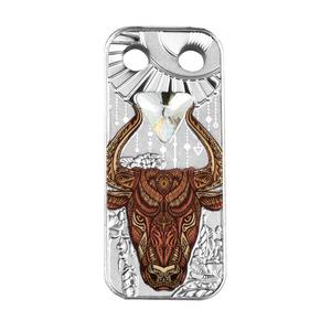 Cameroon / Silver Ten Grams 2021 Year of the Ox Pendant - reverse photo