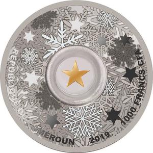 Cameroon / Silver Ounce 2019 Merry Christmas - obverse photo