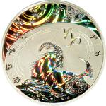 Silver Half Ounce 2010 Zodiac - Capricornus: Photo Coin, Cameroon, Silver Half Ounce 2010 Zodiac - Capricornus / thumbnail