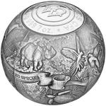 Seven Ounces Silver 2017 S.O.S. To The World: Photo Coin, Cameroon, Seven Ounces Silver 2017 S.O.S. To The World / thumbnail