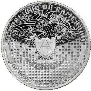 Cameroon / Silver Ounce 2024 The Punk Universe - Silkpunk - obverse photo