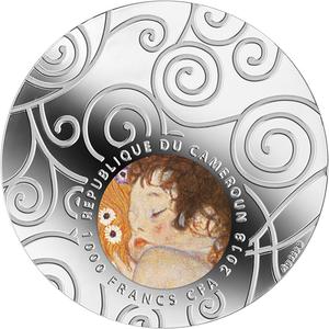 Cameroon / Silver Ounce 2018 Maternity in Art - obverse photo
