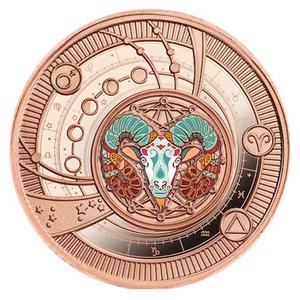 Cameroon / Silver Ten Grams 2021 Zodiac - Aries - obverse photo