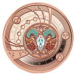Silver Ten Grams 2021 Zodiac - Aries: Photo Coin, Cameroon, Silver Ten Grams 2021 Zodiac - Aries / thumbnail