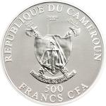 Silver Half Ounce 2010 Zodiac - Aries: Photo Coin, Cameroon, Silver Half Ounce 2010 Zodiac - Aries / thumbnail