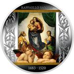 Five Hundred Francs 2020 Sistine Madonna: Photo Coin, Cameroon, Five Hundred Francs 2020 Sistine Madonna / thumbnail