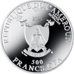 Five Hundred Francs 2021 Dürer: Photo Coin, Cameroon, Five Hundred Francs Silver 2021 Dürer / thumbnail