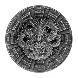Cameroon / Silver Three Ounces 2024 Dragon of the Temple of Heaven - reverse photo