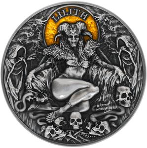 Cameroon / Silver Two Ounces 2022 Lilith - reverse photo