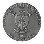 Silver Two Ounces 2020 Buddha: Photo Coin, Cameroon, Silver Two Ounces 2020 Buddha / thumbnail
