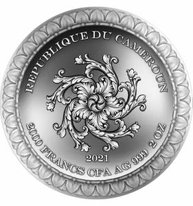 Cameroon / Silver Two Ounces 2021 Fortuna - obverse photo