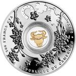 Five Hundred Francs 2017 Good Luck - Bulls: Photo Coin, Cameroon, Five Hundred Francs 2016 Good Luck - Bulls / thumbnail