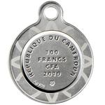 One Hundred Francs 2019 Ladybug: Photo Coin, Cameroon, One Hundred Francs 2019 Ladybug / thumbnail