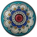Silver Two Ounces 2019 Mandala: Photo Coin, Cameroon, Two Ounces Silver 2019 Mandala / thumbnail