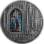 Silver Two Ounces 2019 Basilica of St. Francis of Assisi: Photo Coin, Cameroon, Two Ounces Silver 2019 Basilica of St. Francis of Assisi / thumbnail