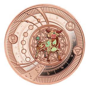 Cameroon / Silver Ten Grams 2021 Zodiac - Taurus - obverse photo