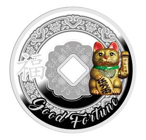 Cameroon / Five Hundred Francs 2018 Lucky Cat - reverse photo