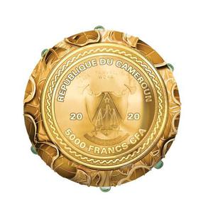 Cameroon / Gold Seven Ounces 2021 Clover Leaf Egg - obverse photo